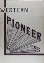 1955 Western Mennonite High School Yearbook from Salem, Oregon cover image