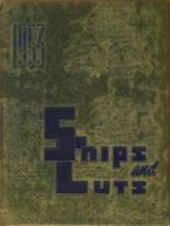 Central High School 1953 yearbook cover photo