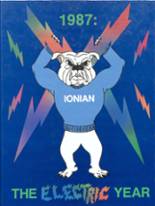 Ionia High School 1987 yearbook cover photo
