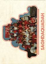 Sauquoit Valley Central High School 1978 yearbook cover photo