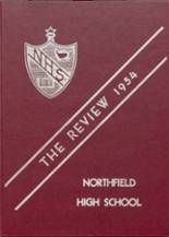 Northfield School 1954 yearbook cover photo
