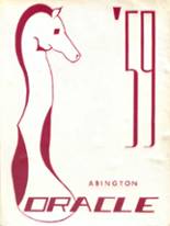 Abington High School 1959 yearbook cover photo