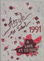 Argyle High School 1991 yearbook cover photo