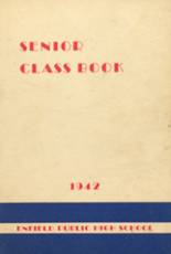 Enfield High School 1942 yearbook cover photo