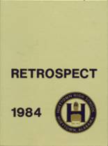 Hueytown High School 1984 yearbook cover photo