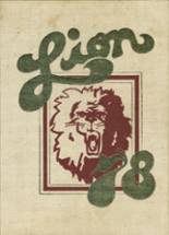 Greenville High School 1978 yearbook cover photo