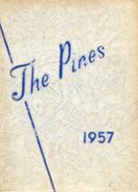 Harris High School 1957 yearbook cover photo