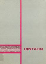 Uintah High School 1973 yearbook cover photo