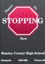 Stanley County High School 1993 yearbook cover photo