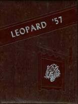 Liberty-Eylau High School 1957 yearbook cover photo