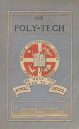 Benson Polytechnic High School 1922 yearbook cover photo