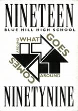 Blue Hill High School 1999 yearbook cover photo