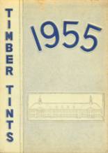 John D. Bassett High School 1955 yearbook cover photo