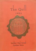 Gardiner High School 1953 yearbook cover photo