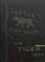 Festus High School 1956 yearbook cover photo
