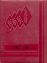 Lyons Village High School 1956 yearbook cover photo