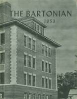 Barton Academy & Graded School 1953 yearbook cover photo