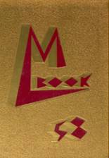 1958 Monroe High School Yearbook from Monroe, Wisconsin cover image