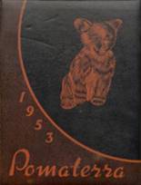 Fruitland High School 1953 yearbook cover photo