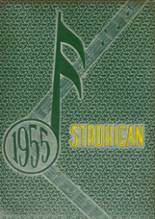 Strongsville High School 1955 yearbook cover photo