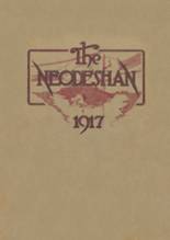 Neodesha High School 1917 yearbook cover photo