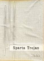 Sparta High School 1961 yearbook cover photo