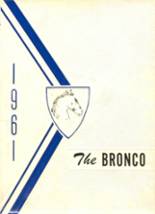 Coburg High School 1961 yearbook cover photo