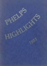 Central High School 1951 yearbook cover photo