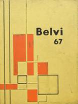 Belvidere High School 1967 yearbook cover photo