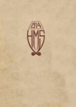 Moline High School 1914 yearbook cover photo