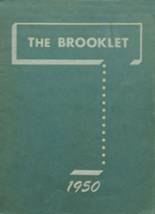 Brookville High School 1950 yearbook cover photo