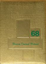Benton Central High School 1968 yearbook cover photo