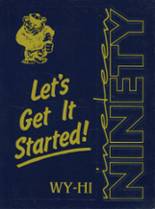 1990 Roosevelt High School Yearbook from Wyandotte, Michigan cover image