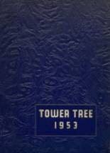 Greensburg High School 1953 yearbook cover photo
