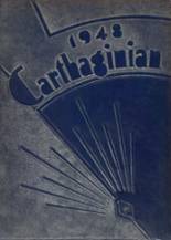 Carthage High School 1948 yearbook cover photo