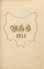 Watkins Glen High School 1911 yearbook cover photo