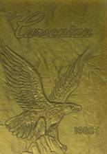 Carson Long Military High School 1953 yearbook cover photo