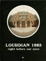 Lourdes High School 1983 yearbook cover photo