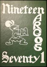 Abbot Pennings High School 1971 yearbook cover photo