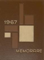 Notre Dame High School 1967 yearbook cover photo