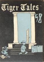 Eufaula High School 1958 yearbook cover photo