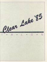 Clear Lake High School 1985 yearbook cover photo