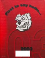 New London High School 2003 yearbook cover photo