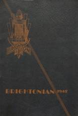 Brighton High School 1942 yearbook cover photo