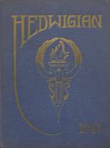 St. Hedwig High School 1947 yearbook cover photo