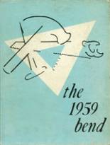 West Bend High School 1959 yearbook cover photo