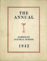Edmeston Central School 1942 yearbook cover photo