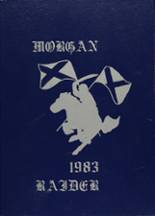 Morgan High School 1983 yearbook cover photo