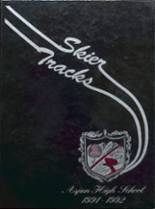Aspen High School 1992 yearbook cover photo