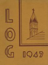 Loras Academy 1947 yearbook cover photo